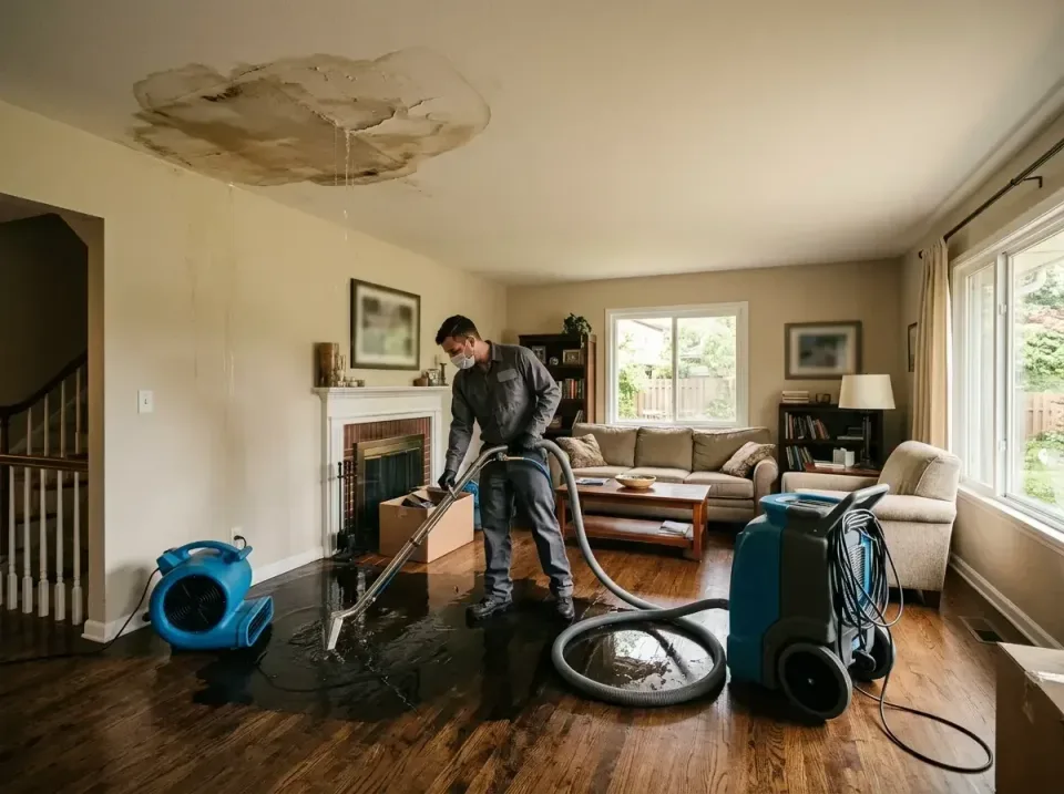 attic-pipe-burst-ceiling-drip-008 — frequently asked questions, Water Damage Restoration & Carpet Care in Woodville, FL